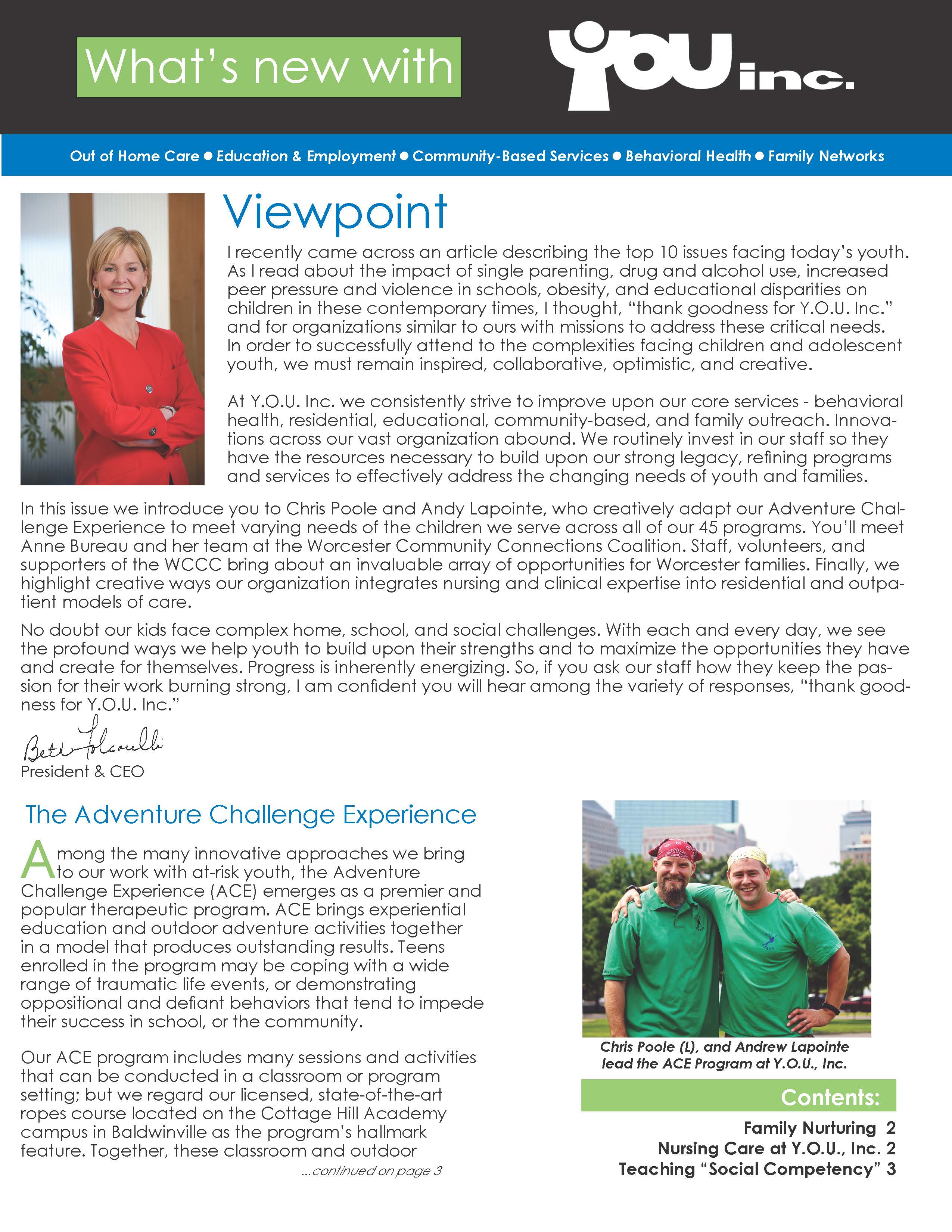 ENewsletter December 2013 Page 1
