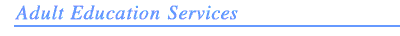 Adult Education Services