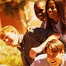 Group of teens